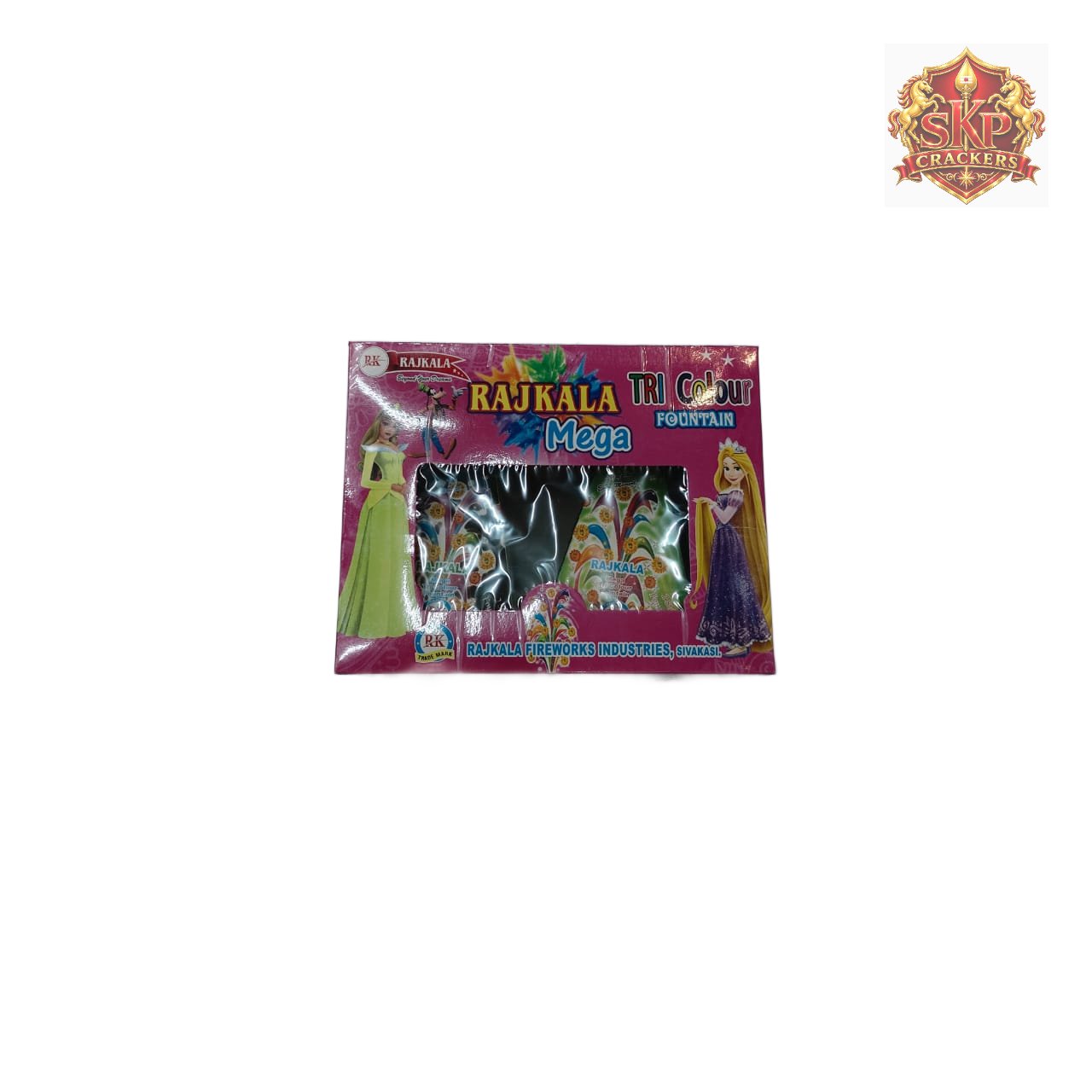 tri colour mega fountain (2 pcs)