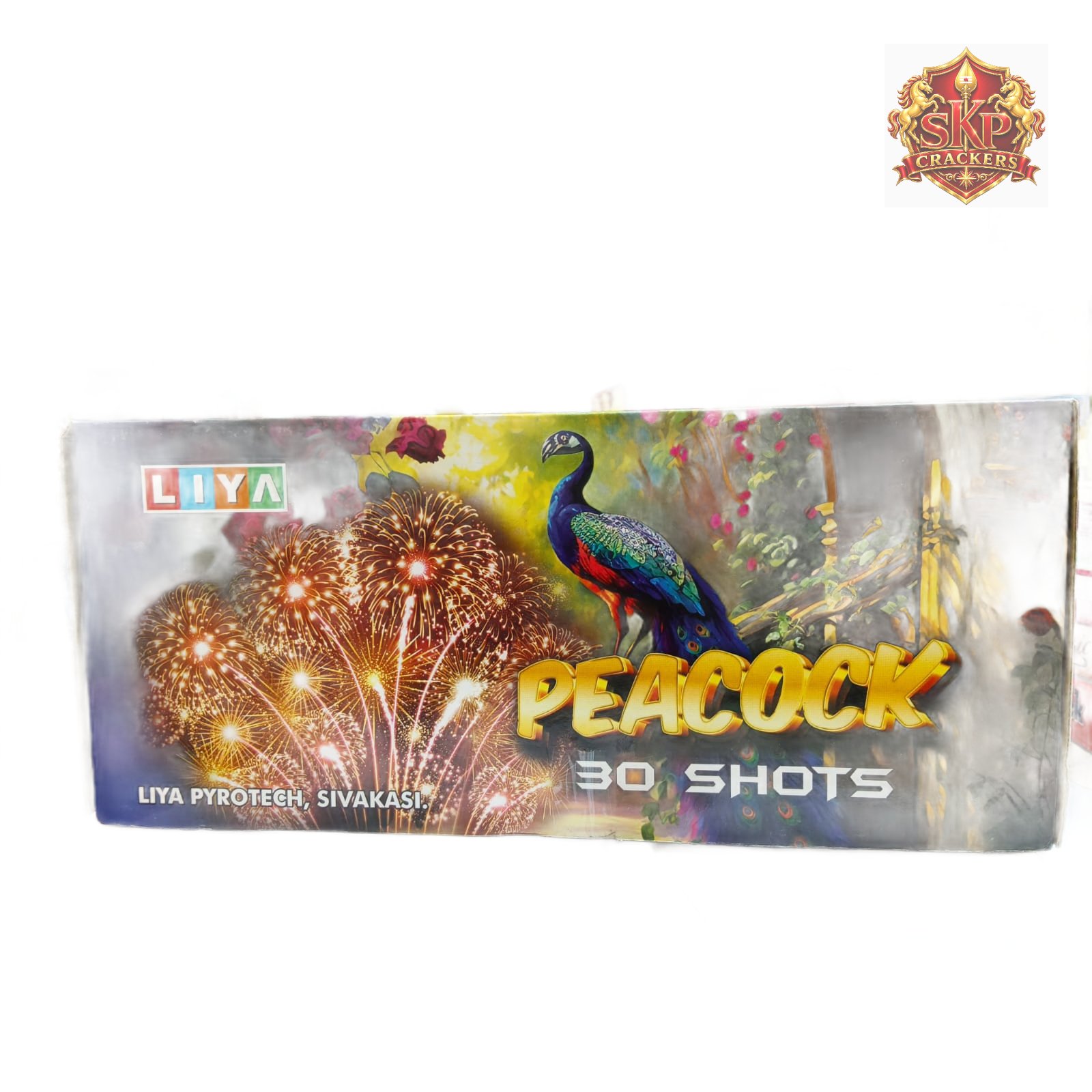 30 SHOT PEACOCK CRACKLING